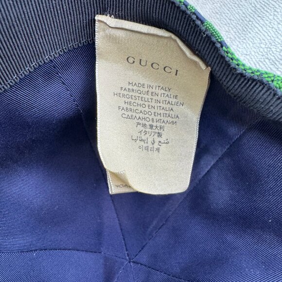 GucciMen's Green GG Multicolour Canvas - Picture 12 of 14